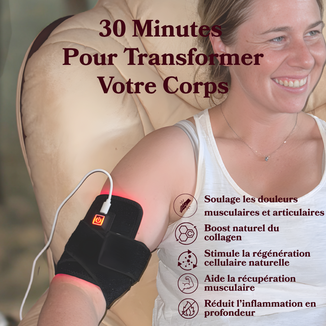 Ceinture de thérapie par la lumière rouge et infrarouge